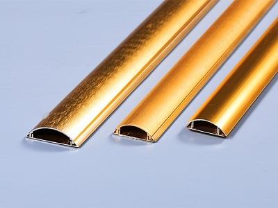 铝合金地板槽金色 铝合金地板槽金色